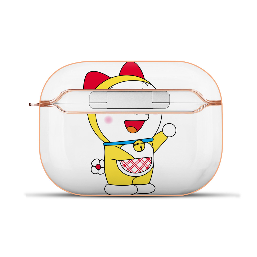 （画像用） ドラえもん ドラミ Doraemon Dorami 【AirPods Pro用】ハードシェル保護ケース｜耐衝撃・防指紋・カラビナ付き商品仕様