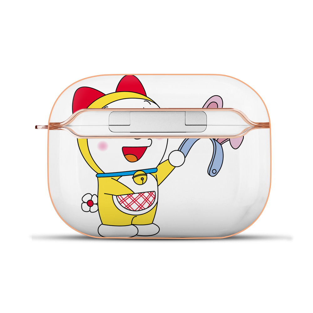 （画像用） ドラえもん ドラミ Doraemon Dorami 【AirPods Pro用】ハードシェル保護ケース｜耐衝撃・防指紋・カラビナ付き商品仕様