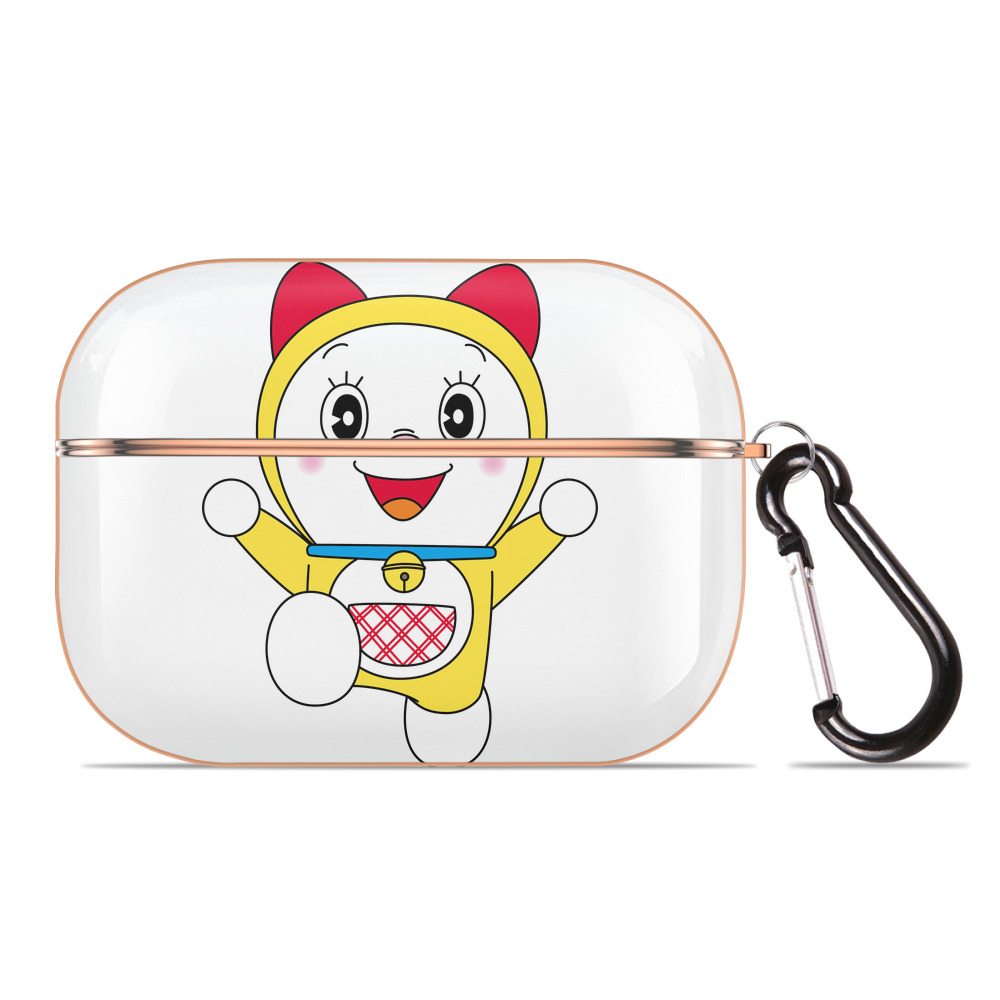 （画像用） ドラえもん ドラミ Doraemon Dorami 【AirPods Pro用】ハードシェル保護ケース｜耐衝撃・防指紋・カラビナ付き商品仕様