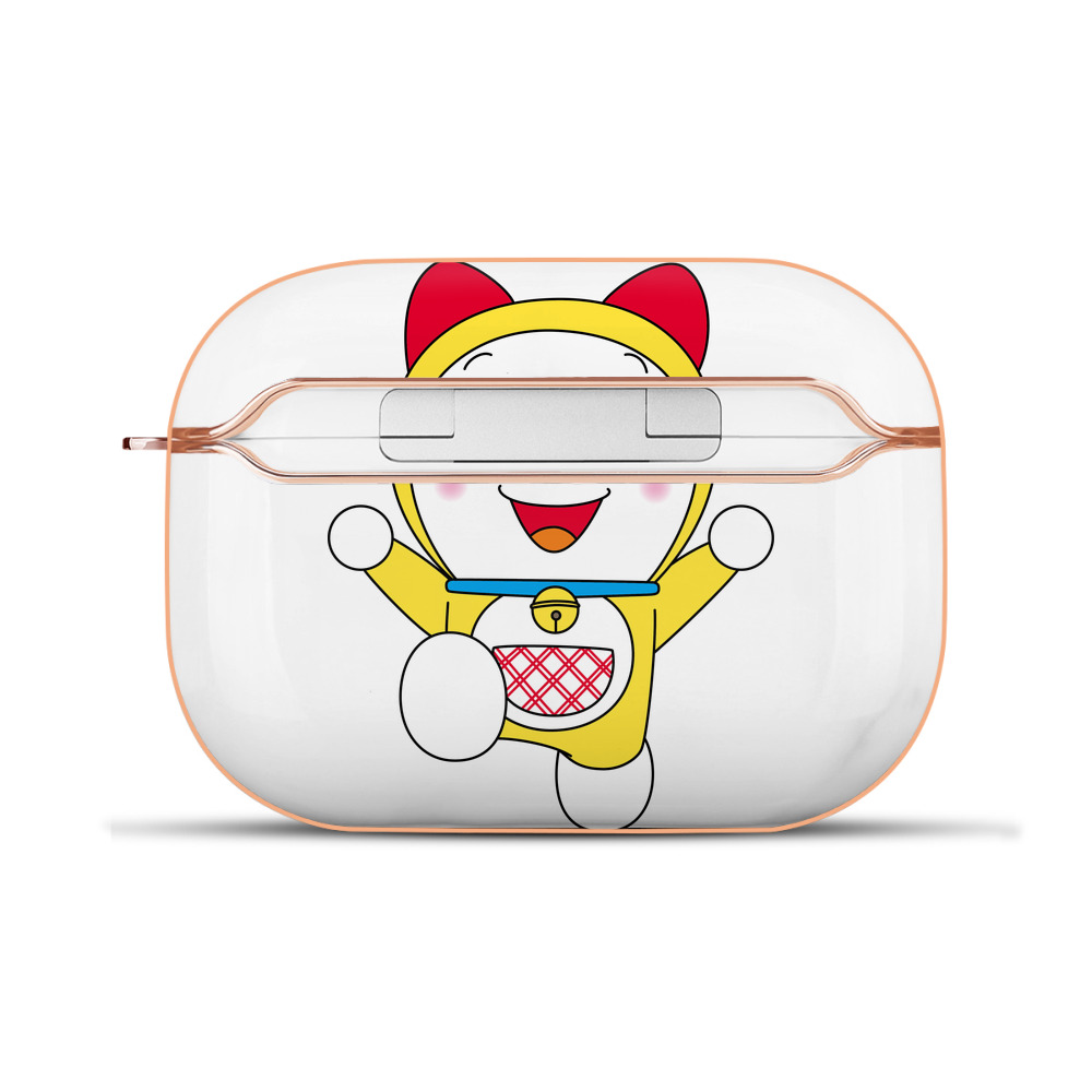 （画像用） ドラえもん ドラミ Doraemon Dorami 【AirPods Pro用】ハードシェル保護ケース｜耐衝撃・防指紋・カラビナ付き商品仕様