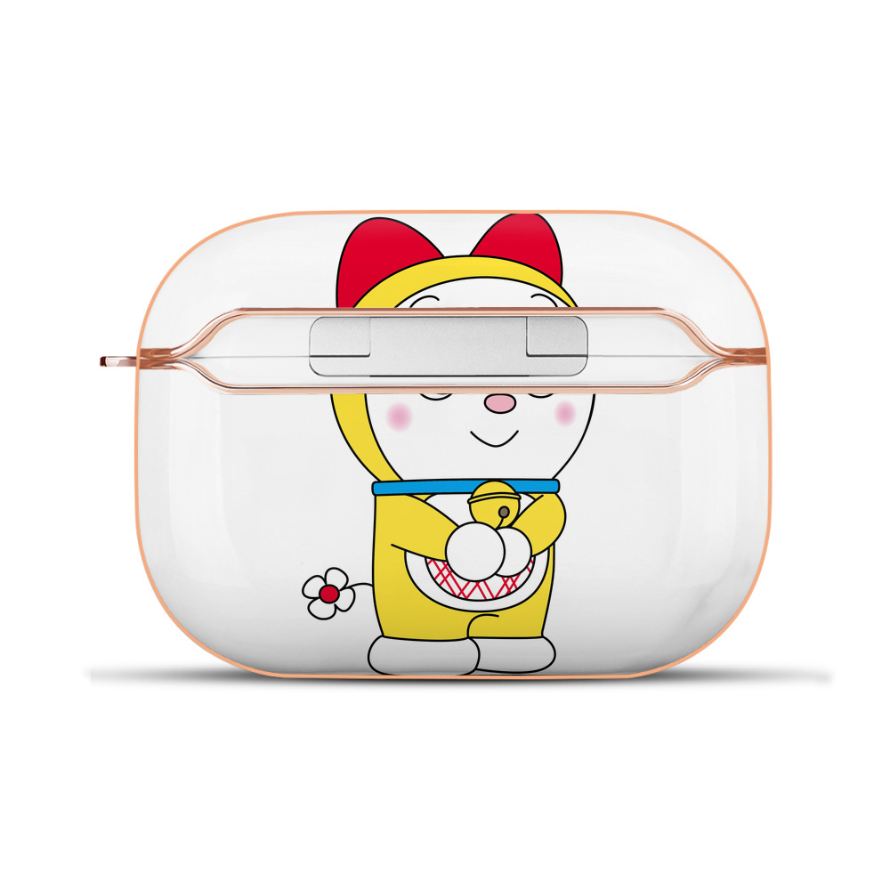 （画像用） ドラえもん ドラミ Doraemon Dorami 【AirPods Pro用】ハードシェル保護ケース｜耐衝撃・防指紋・カラビナ付き商品仕様