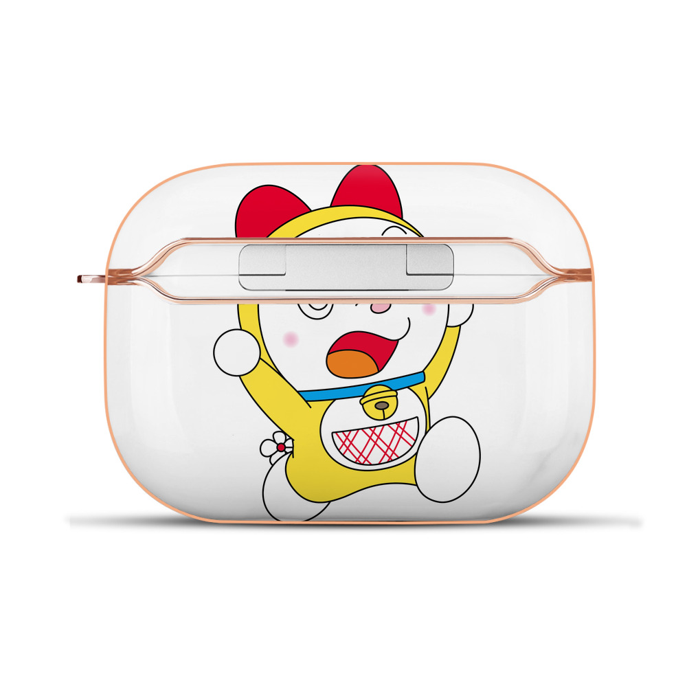 （画像用） ドラえもん ドラミ Doraemon Dorami 【AirPods Pro用】ハードシェル保護ケース｜耐衝撃・防指紋・カラビナ付き商品仕様