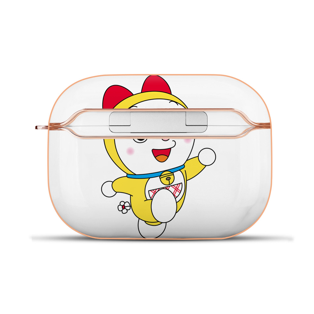 （画像用） ドラえもん ドラミ Doraemon Dorami 【AirPods Pro用】ハードシェル保護ケース｜耐衝撃・防指紋・カラビナ付き商品仕様