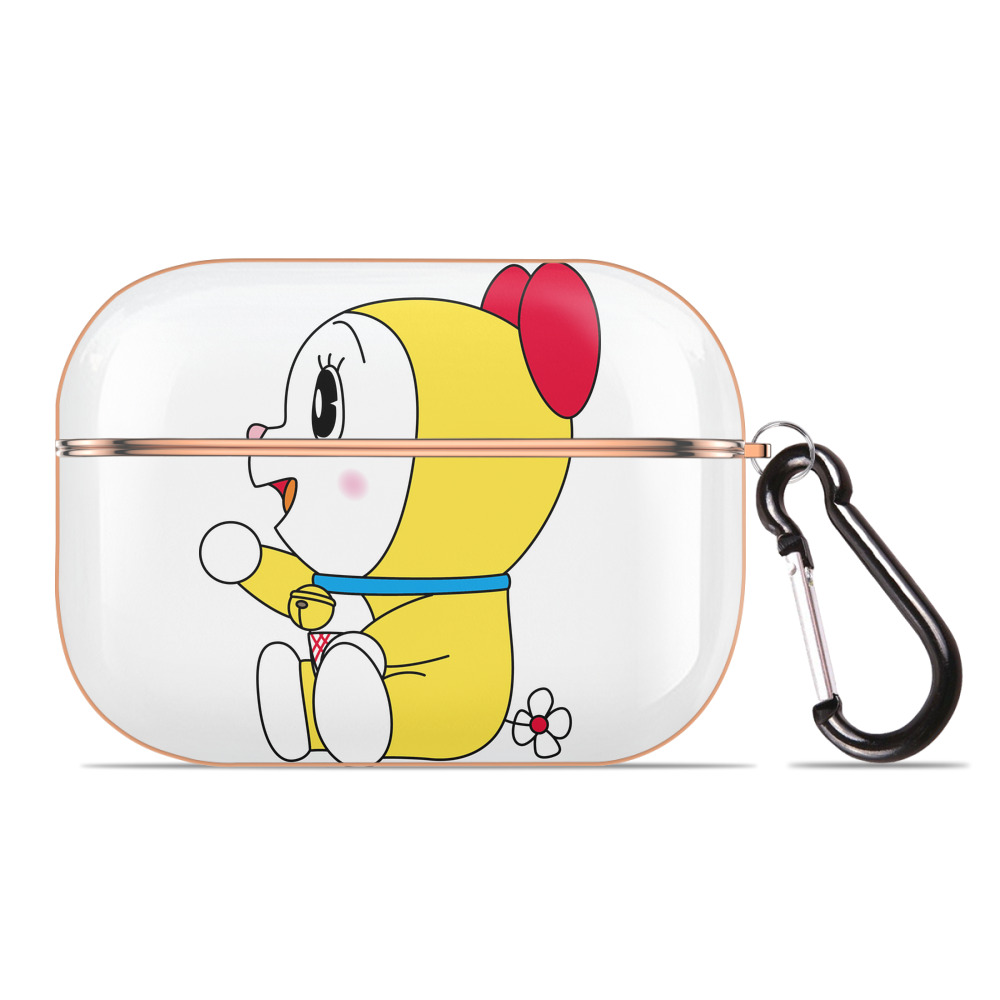 （画像用） ドラえもん ドラミ Doraemon Dorami 【AirPods Pro用】ハードシェル保護ケース｜耐衝撃・防指紋・カラビナ付き商品仕様