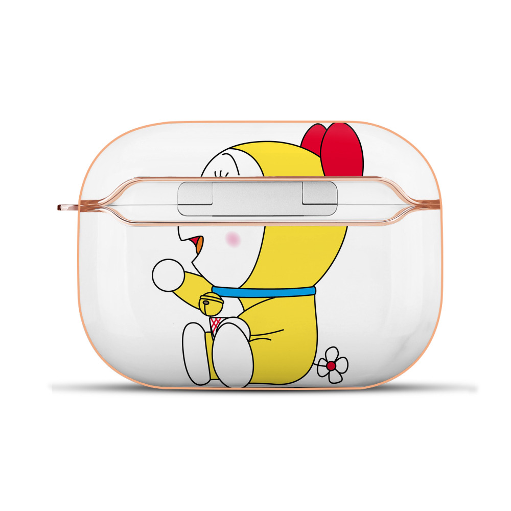 （画像用） ドラえもん ドラミ Doraemon Dorami 【AirPods Pro用】ハードシェル保護ケース｜耐衝撃・防指紋・カラビナ付き商品仕様