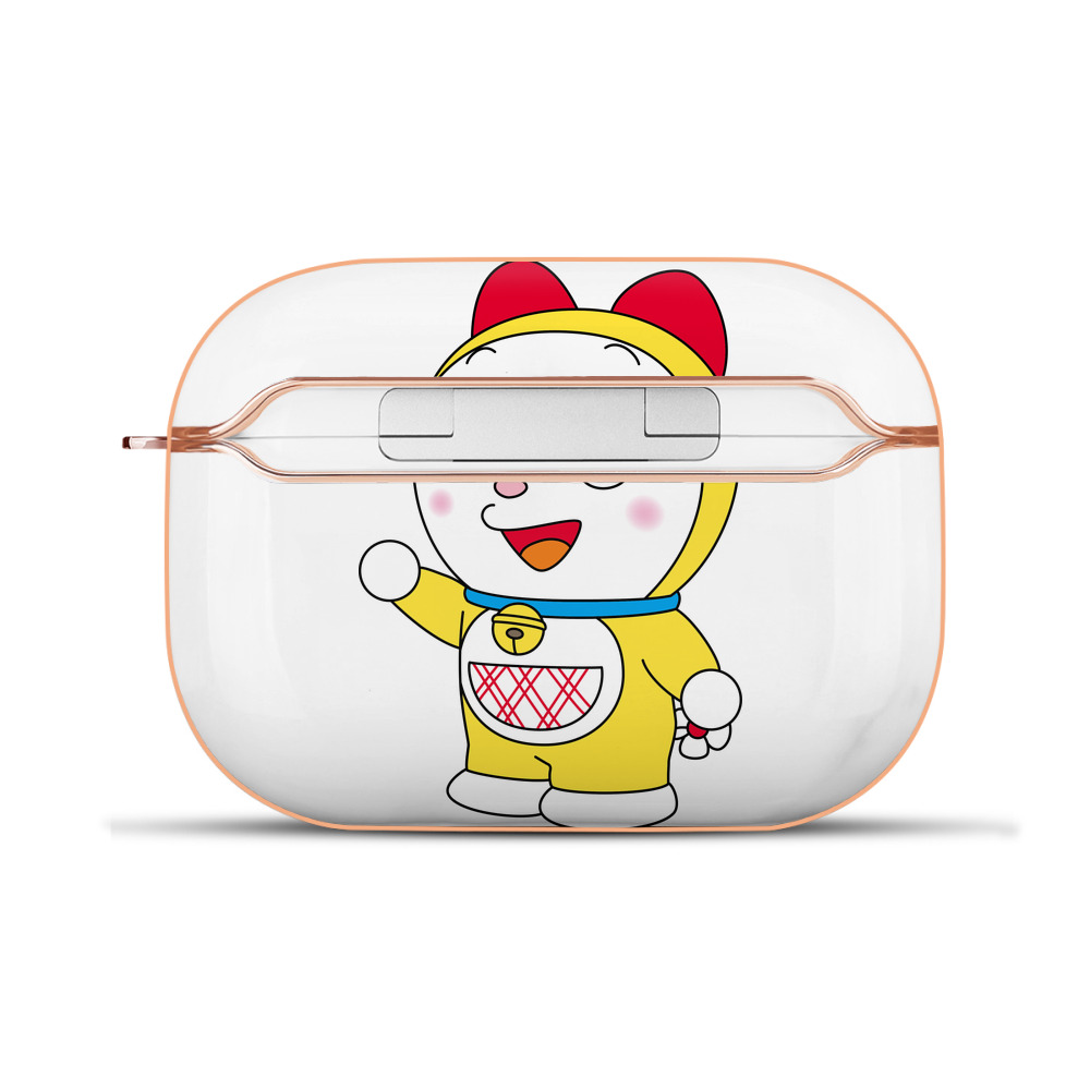 （画像用） ドラえもん ドラミ Doraemon Dorami 【AirPods Pro用】ハードシェル保護ケース｜耐衝撃・防指紋・カラビナ付き商品仕様