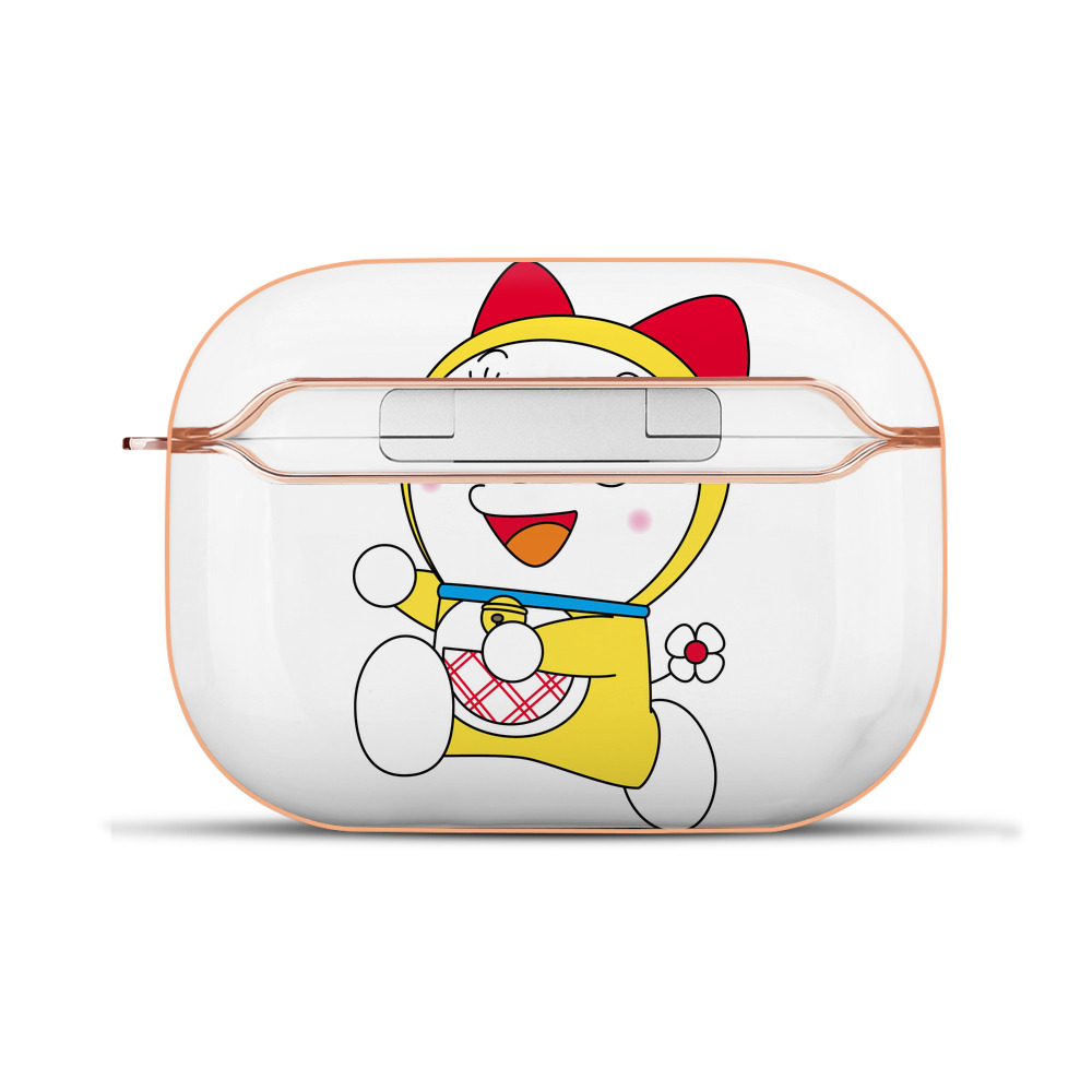 （画像用） ドラえもん ドラミ Doraemon Dorami 【AirPods Pro用】ハードシェル保護ケース｜耐衝撃・防指紋・カラビナ付き商品仕様