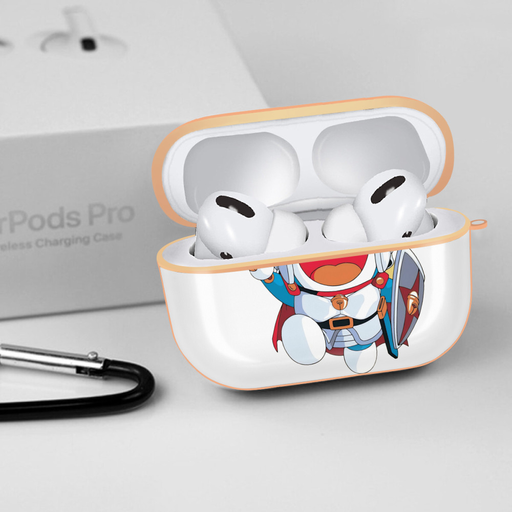 ドラえもん Doraemon 【AirPods Pro用】ハードシェル保護ケース｜耐衝撃・防指紋・カラビナ付き商品仕様