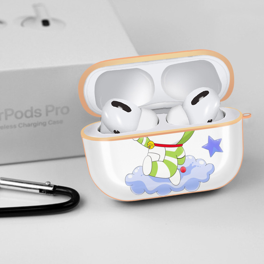 ドラえもん Doraemon 【AirPods Pro用】ハードシェル保護ケース｜耐衝撃・防指紋・カラビナ付き商品仕様