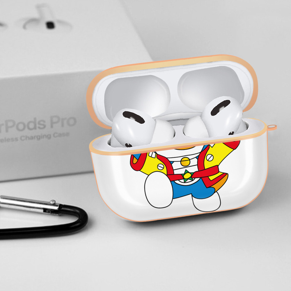 ドラえもん Doraemon 【AirPods Pro用】ハードシェル保護ケース｜耐衝撃・防指紋・カラビナ付き商品仕様
