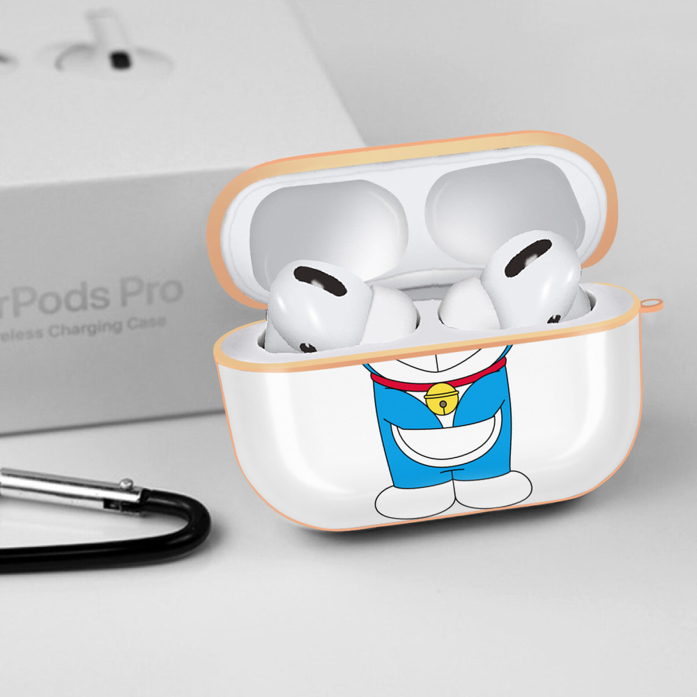 ドラえもん Doraemon 【AirPods Pro用】ハードシェル保護ケース｜耐衝撃・防指紋・カラビナ付き商品仕様