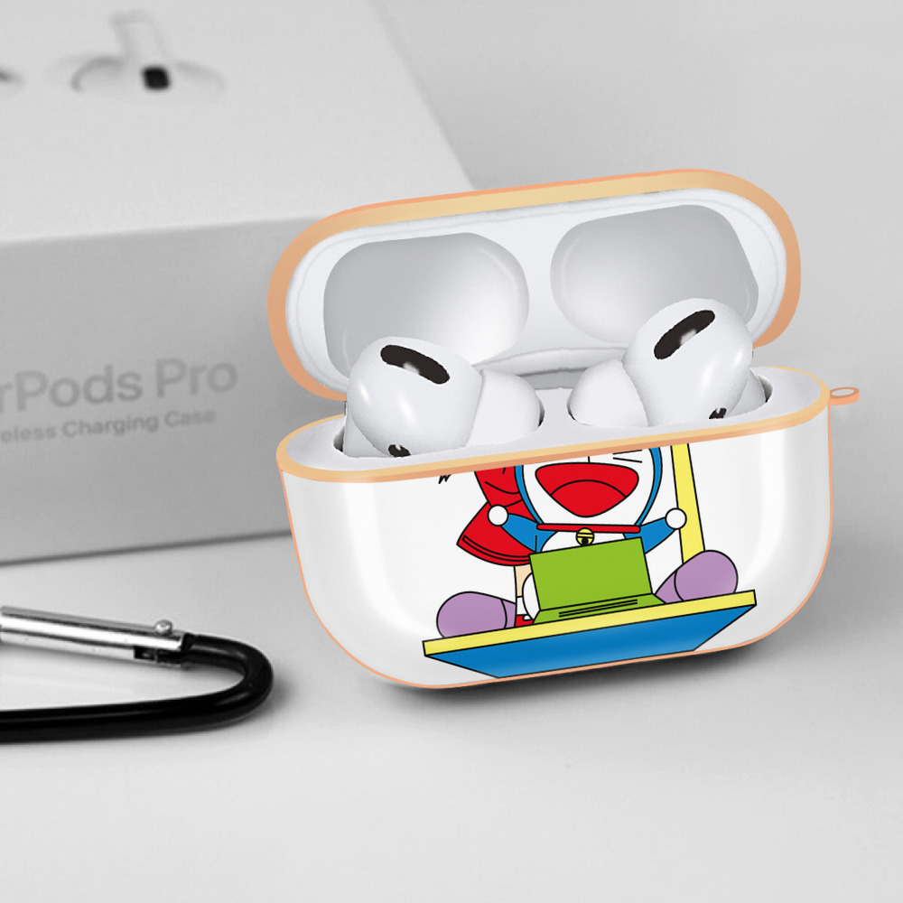 ドラえもん みなもと しずか Doraemon Shizuka Minamoto 【AirPods Pro用】ハードシェル保護ケース｜耐衝撃・防指紋・カラビナ付き商品仕様