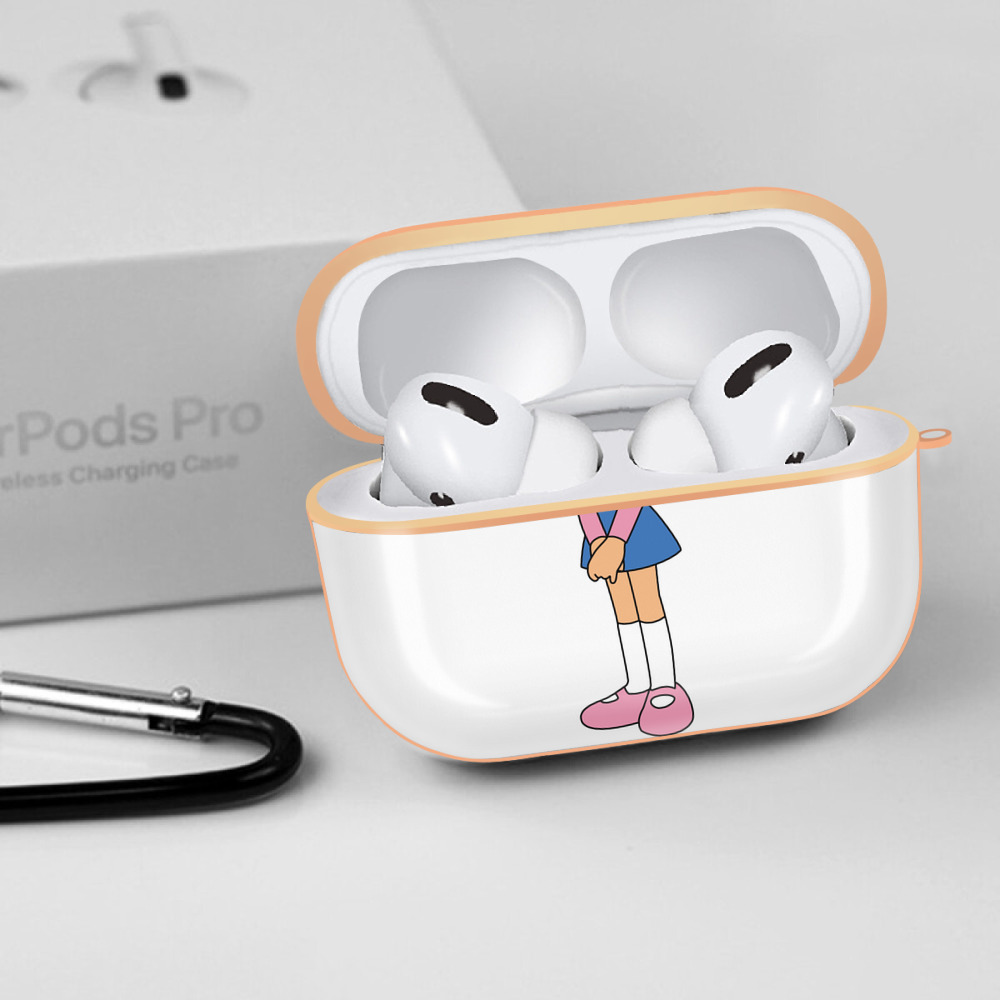 ドラえもん みなもと しずか Doraemon Shizuka Minamoto 【AirPods Pro用】ハードシェル保護ケース｜耐衝撃・防指紋・カラビナ付き商品仕様