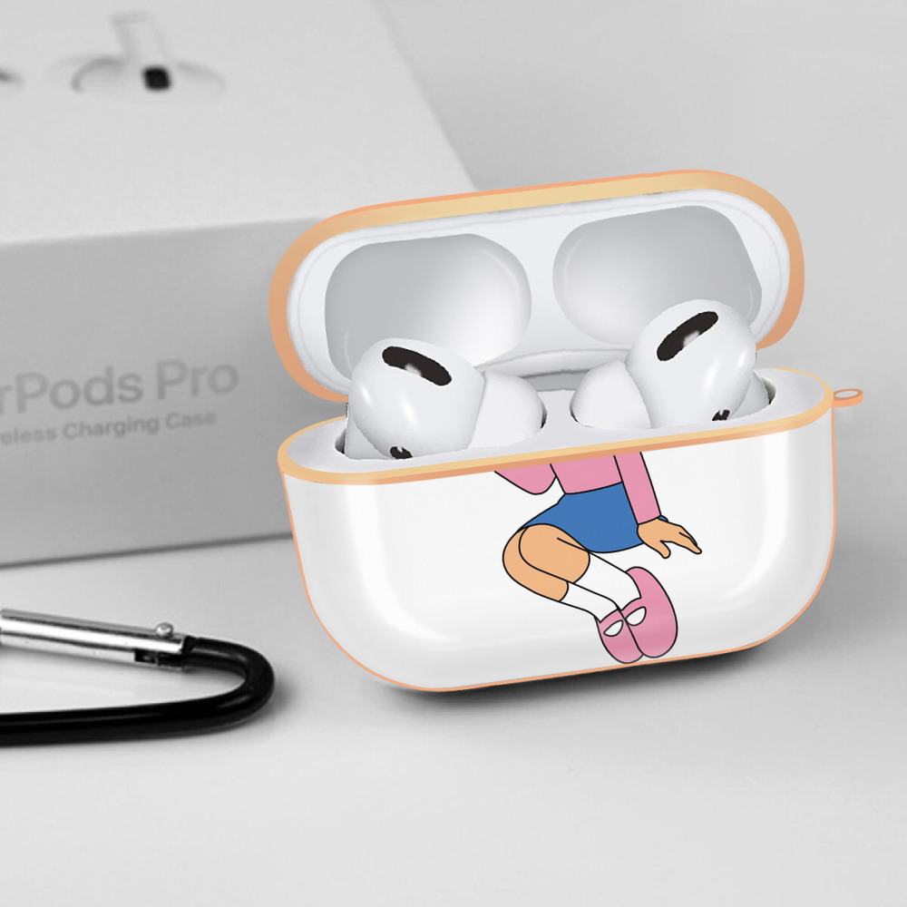 ドラえもん みなもと しずか Doraemon Shizuka Minamoto 【AirPods Pro用】ハードシェル保護ケース｜耐衝撃・防指紋・カラビナ付き商品仕様