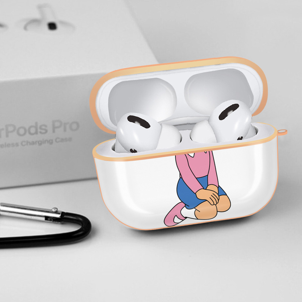 ドラえもん みなもと しずか Doraemon Shizuka Minamoto 【AirPods Pro用】ハードシェル保護ケース｜耐衝撃・防指紋・カラビナ付き商品仕様