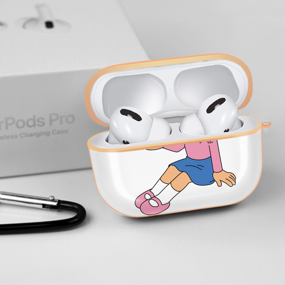 ドラえもん みなもと しずか Doraemon Shizuka Minamoto 【AirPods Pro用】ハードシェル保護ケース｜耐衝撃・防指紋・カラビナ付き商品仕様