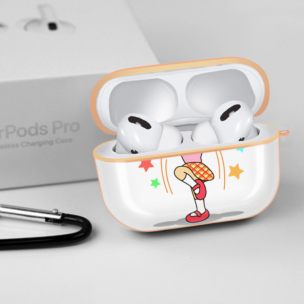 ドラえもん みなもと しずか Doraemon Shizuka Minamoto 【AirPods Pro用】ハードシェル保護ケース｜耐衝撃・防指紋・カラビナ付き商品仕様
