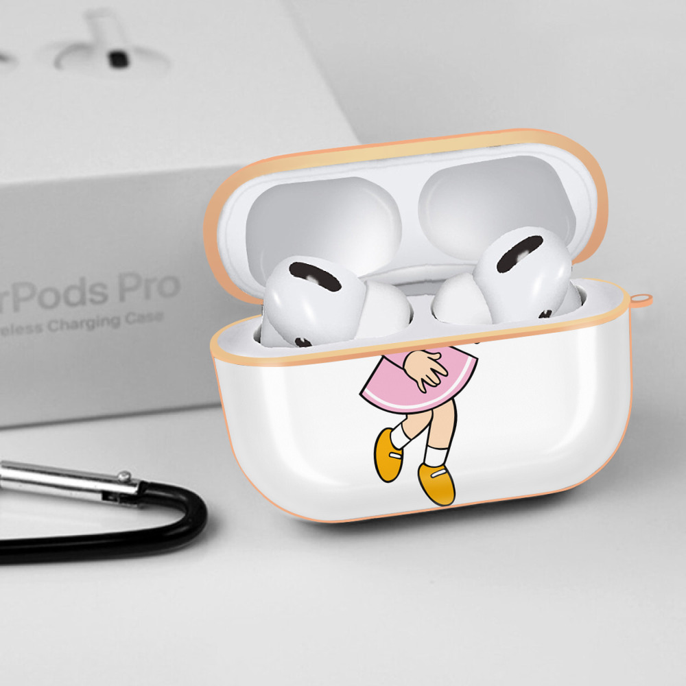 ドラえもん みなもと しずか Doraemon Shizuka Minamoto 【AirPods Pro用】ハードシェル保護ケース｜耐衝撃・防指紋・カラビナ付き商品仕様