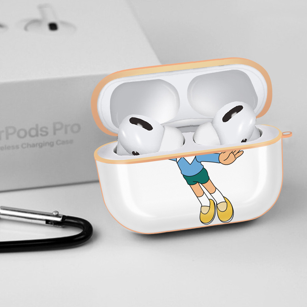 ドラえもん 骨川 スネ夫 Doraemon Honekawa Suneo 【AirPods Pro用】ハードシェル保護ケース｜耐衝撃・防指紋・カラビナ付き商品仕様