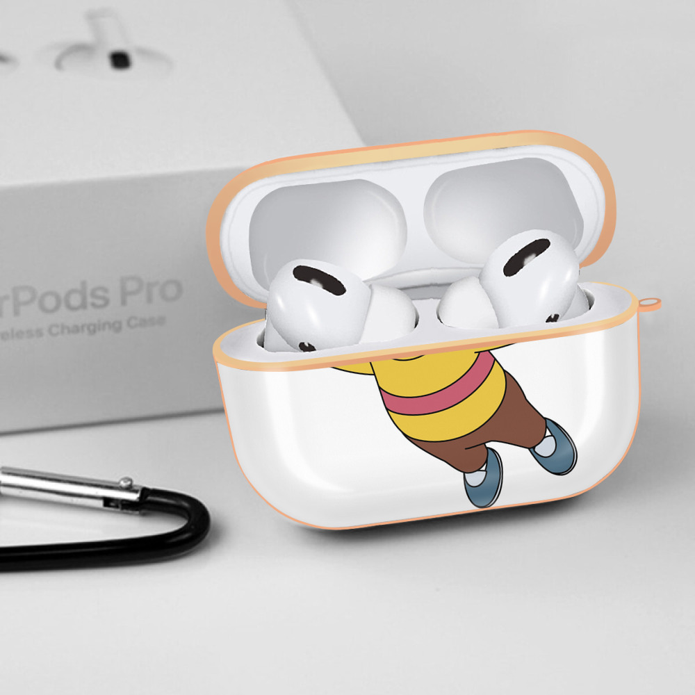ドラえもん 剛田武 Doraemon Gouta Takeshi 【AirPods Pro用】ハードシェル保護ケース｜耐衝撃・防指紋・カラビナ付き商品仕様
